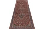 Vintage Persian runner with Red, Beige-Brown Patterns by Rug | Area Rug in Rugs by Rug and Kilim