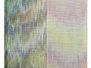 Canopy Mist - Diptych | Tapestry in Wall Hangings by Jessie Bloom Studio. Item composed of cotton in mid century modern or contemporary style