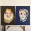 Vivian Girls | Paintings by Cesar Finamori