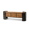 CAIS Sideboard | Storage by PAULO ANTUNES FURNITURE. Item composed of wood and leather