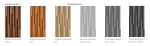 RONA - Wall & Ceiling Panel | Paneling in Wall Treatments by Mikodam Design. Item composed of oak wood & wool compatible with minimalism and mid century modern style