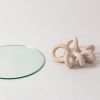 SIN Curlee Table Mirror | Decorative Objects by SIN. Item composed of stoneware in minimalism or mid century modern style
