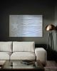 Flags TX F4060 B | Mixed Media in Paintings by Michael Denny Art, LLC. Item made of bamboo with cotton works with minimalism & contemporary style