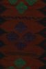 Vintage Afghan Tribal Kilim in Rust Tones with Geometric | Area Rug in Rugs by Rug and Kilim