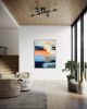 High Tide - The Self Reflection Collection | Oil And Acrylic Painting in Paintings by Amy Straley. Item composed of canvas compatible with boho and contemporary style