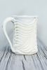 Bony Mug in Ivory | Drinkware by Lora Rust Ceramics. Item composed of ceramic