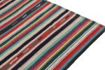 1950s Vintage chaput Kilim style in Multicolor Stripe | Area Rug in Rugs by Rug and Kilim