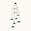 Emily V6 Pendant Light – Anthracite Semi-Matte | Pendants by MOSS Objects. Item composed of oak wood & steel compatible with contemporary and modern style