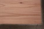Brutalist All Natural Solid Red Oak Dining Table | Tables by NO AGE FURNITURE STUDIO. Item composed of oak wood