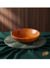 Solid Cherry Wood Bowl | Hand-Turned Minimalist Design | Decorative Bowl in Decorative Objects by Holzkunst Samuel Meisinger. Item made of wood works with minimalism & traditional style
