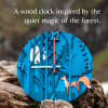Fox Wooden Wall Clock | Decorative Objects by Attila Csiszer