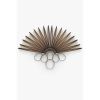 'Resonant Halo' | Sculptures by Sangeeta Sagar. Item made of wood with metal works with contemporary & art deco style