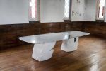 Fracture Table | Dining Table in Tables by Simon Johns. Item made of aluminum with stone