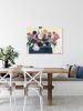 "Love Conquers All" Floral Still Life Painting | Oil And Acrylic Painting in Paintings by Mandy Martin Art. Item made of synthetic
