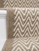 Handwoven Woolen Brown Runner Rug | Rugs by Evergreen Carpets. Item composed of wool compatible with boho and minimalism style