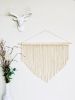 Simple Triangle Large Macrame Wall Hanging | Wall Hangings by Love & Fiber | San Diego in San Diego. Item composed of cotton