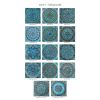 Turquoise tiles architectural feature house entrance | Tiles by GVEGA. Item made of ceramic works with mediterranean style