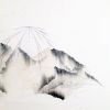 Constructed Territories | Oil And Acrylic Painting in Paintings by Fawn Atencio. Item made of canvas