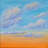 Celestial, One More Day, Tangerine Ether 2 and 1 | Oil And Acrylic Painting in Paintings by Nichole McDaniel | Artspace Warehouse in Los Angeles