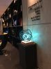 Neon Orb I | Public Sculptures by Mark Beattie MRSS | Park Plaza London Waterloo in London. Item made of wood with copper