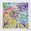Rainbow - Original mixed media painting | Paintings by Xiaoyang Galas. Item composed of wood compatible with contemporary and asian style