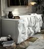 Lissomnia Console | Media Console in Storage by LO Contemporary. Item made of wood with glass works with contemporary & modern style
