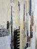 The Missing Piece | Mixed Media by Adam Collier Noel. Item composed of canvas & paper compatible with contemporary and rustic style
