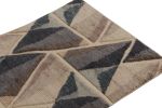 Rug & Kilim’s Scandinavian runner in Blue & Beige-Brown High | Area Rug in Rugs by Rug and Kilim