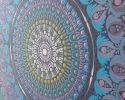 Aurora | Northern Lights Mandala Masterpiece | Oil And Acrylic Painting in Paintings by Kriandala