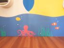 Daycare submarine | Murals by Susan Respinger | Buttercups Childcare in Northbridge. Item made of synthetic