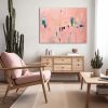 Large Abstract Art Print from Original Painting | Prints in Paintings by Sarina Diakos Art. Item made of canvas with paper works with minimalism & contemporary style
