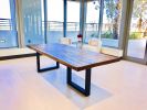 Communal Tables | Tables by Doro Designs | Eve at the District Apartments in Miami. Item made of wood & glass