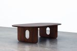 Common Ground Coffee Table | Tables by Wake the Tree Furniture Co. Item made of wood works with minimalism & mid century modern style