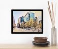 The Exchange | Watercolor Painting in Paintings by Maurice Dionne FINEART. Item composed of paper