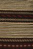 Vintage Afghan Kilim in Beige, with Geometric Pattern | Area Rug in Rugs by Rug and Kilim. Item composed of wool