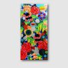 FLORAL MADNESS - large floral painting | Oil And Acrylic Painting in Paintings by Marinela Puscasu. Item made of canvas compatible with contemporary and country & farmhouse style