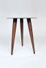 Sam #1 | Side Table in Tables by Nadine Hajjar Studio. Item made of walnut with metal works with minimalism & contemporary style