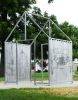 Mutual Homes | Public Sculptures by Virginia Kistler | Oak Park in Kettering. Item made of steel