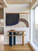 Hoop series #1 | Tapestry in Wall Hangings by Kat | Home Studio. Item made of oak wood & wool compatible with mid century modern and japandi style