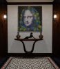 Mona Lisa la Joconde of Leonard da Vinci | Oil And Acrylic Painting in Paintings by Virginie SCHROEDER. Item composed of canvas in minimalism or contemporary style