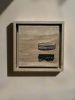 "between the lines" sold | Oil And Acrylic Painting in Paintings by VISCERAL HOME STUDIO. Item made of wood with canvas works with boho & minimalism style
