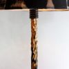 Rocket Floor Lamp — Yakisugi Wood | Erosion Series | Lamps by Gabor Gobi. Item composed of wood