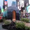 Tiny House | Public Sculptures by Fernando Mastrangelo | Times Square in New York