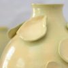 Melon Falling Petals Vase | Vases & Vessels by VLVolborth Studio - Veronica Volborth. Item made of ceramic works with contemporary & eclectic & maximalism style