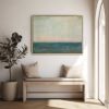 Since Forever | Prints in Paintings by Victoria Primicias. Item made of wood with canvas works with minimalism & contemporary style