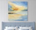 "Cape Cod Sunset Seascape" giclée canvas print | Paintings by Beverly Brown
