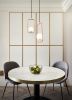 Sircle Pendant S | Pendants by SEED Design USA. Item composed of steel & glass