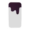 Melted Purple Mirror | Wall Sculpture in Wall Hangings by STUDIO MONSOLEIL. Item composed of glass in modern style