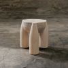 ELEMENTOS Air Stool Sandblasted Pine By Danie Couttolenc | Chairs by Daniel Couttolenc. Item made of wood works with boho & minimalism style