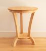 highly figured curly maple low side tables | Cocktail Table in Tables by Simon Metz Woodworking. Item made of maple wood works with mid century modern & contemporary style